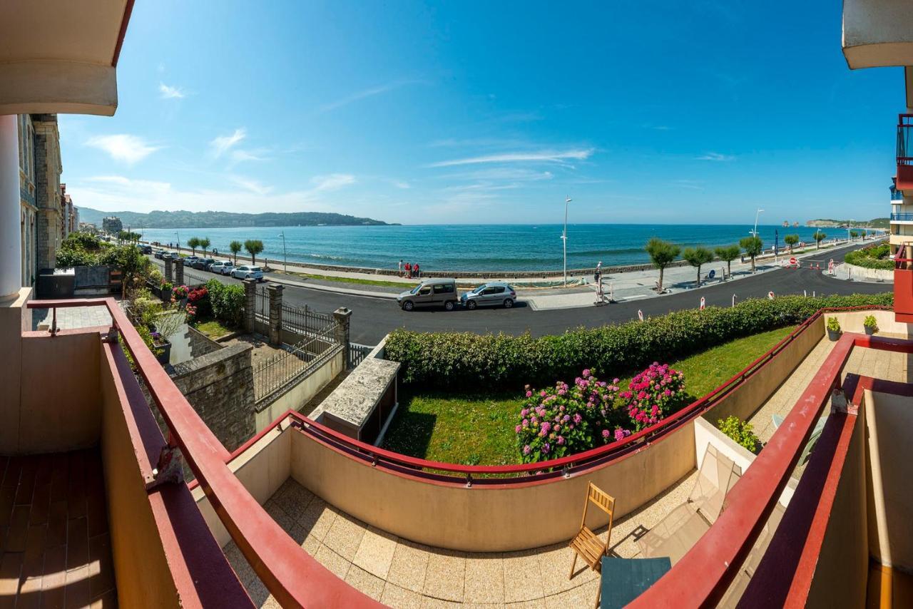 Première ligne de plage, face à la mer Hendaye Exterior foto